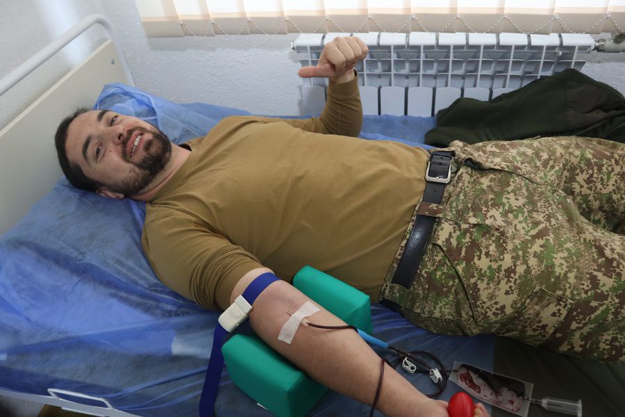 Ізмаїльські нацгвардійці стали донорами крові для поранених військових