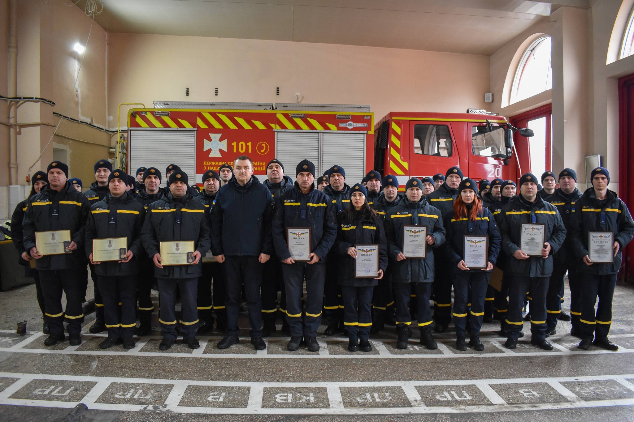 Рятувальників Ізмаїльського району відзначили за службу та відданість справі