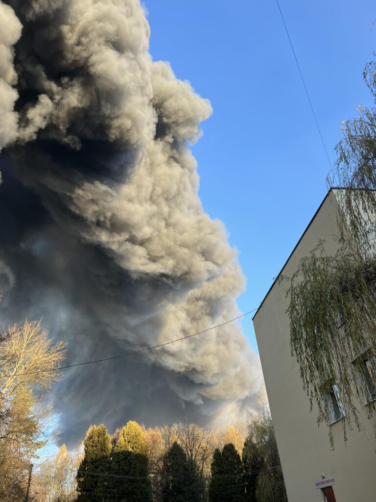 У Львові перекривали рух на Зеленій