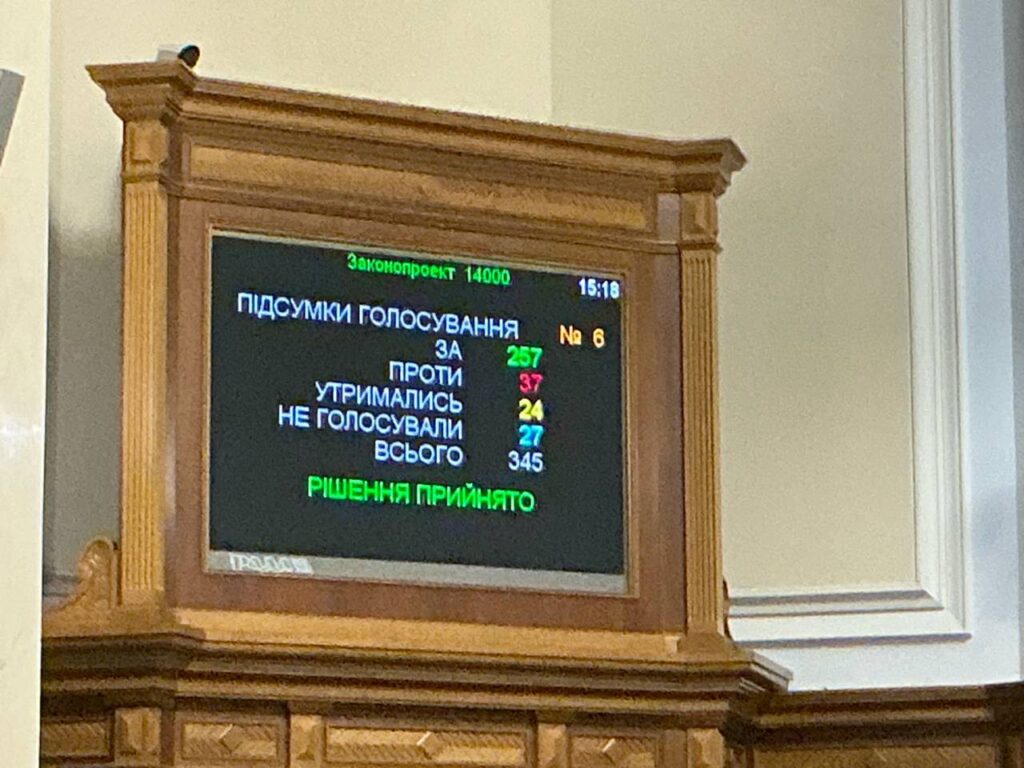 Рада прийняла бюджет 2026