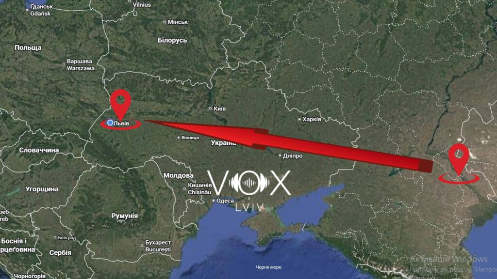 «Орєшнік» долетів до Львівщини приблизно за 15 хвилин