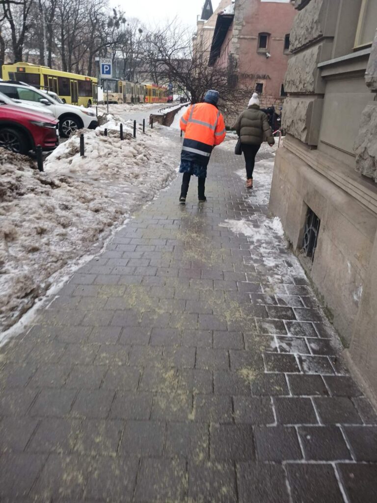 У Львові дуже слизько