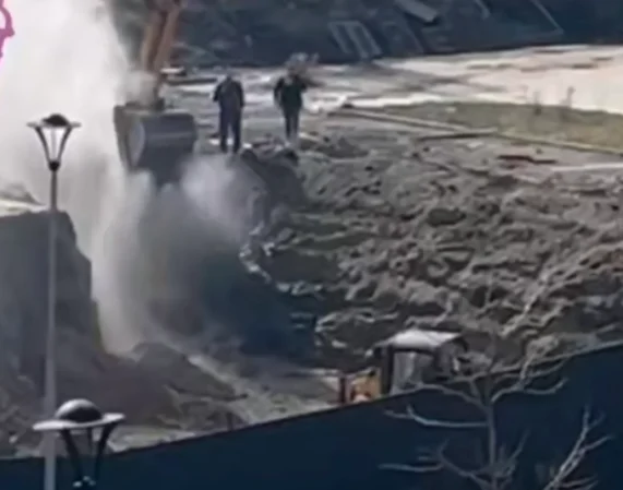 У Львові утворився новий фонтан