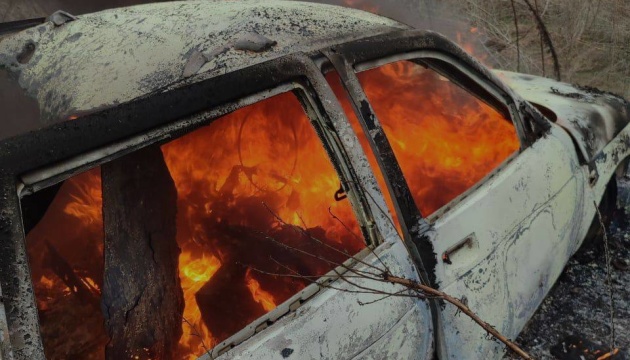 Окупанти атакували дроном цивільне авто на Херсонщині, є постраждалий