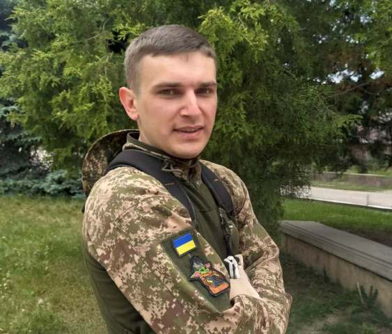 На щиті на Львівщину повертається військовий Тарас Масляник