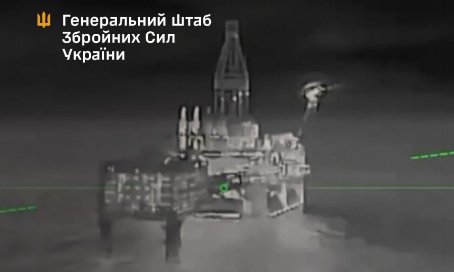 ЗСУ вдарили по бурових установках російського «Лукойлу» в Каспійському морі