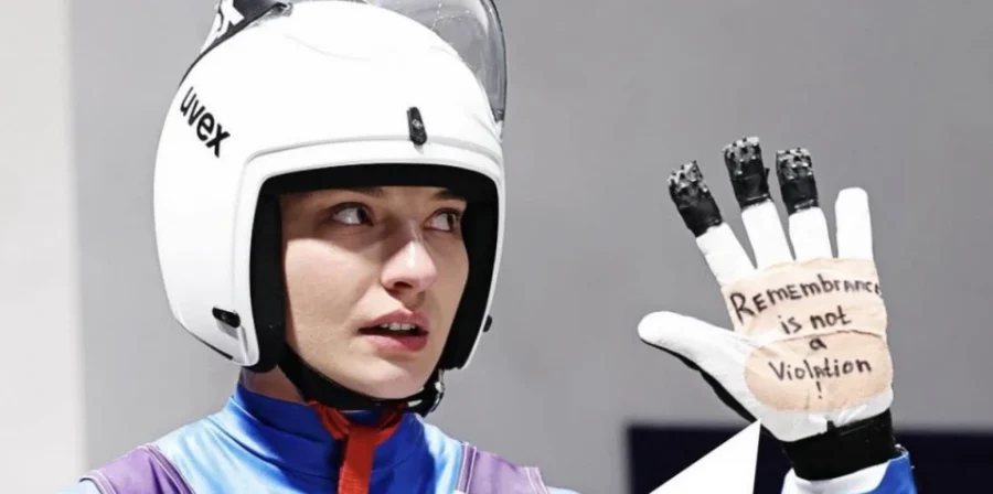 «Пам’ять – це не порушення»: львівська санкарка Смага підтримала Гераскевича після заборони його шолома на Олімпіаді