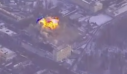 Генштаб оприлюднив відео удару ракетами Storm Shadow по заводу в Брянську