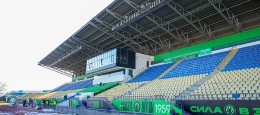 Новий злочин інтервентів: постраждав стадіон Полісся у Житомирі