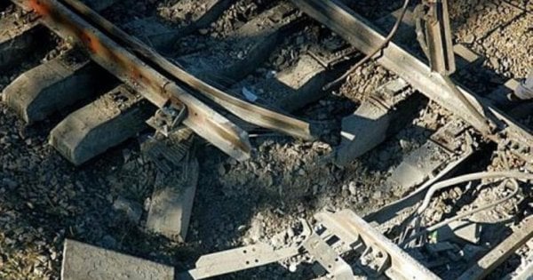Під Мелітополем підірвали російський військовий потяг, який прямував до Криму