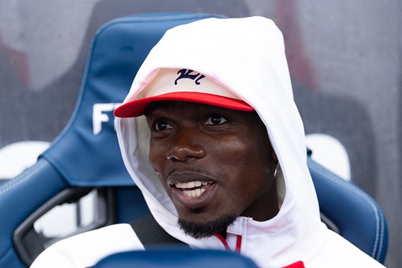 Погба повертається на поле