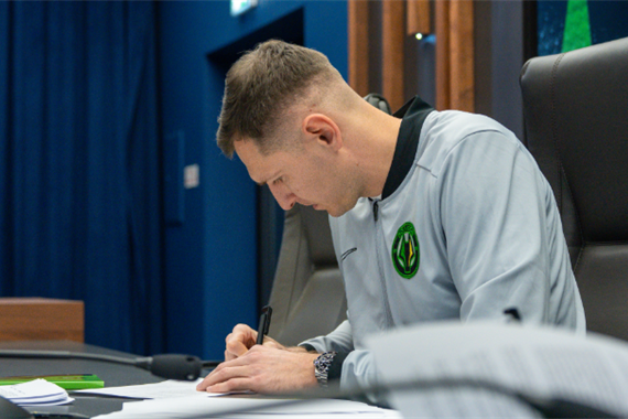 Полісся продовжило контракт із Волинцем