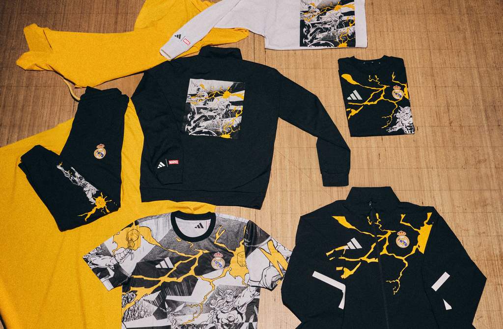 Marvel та Adidas створять колекцію для мадридського Реалу та збірної Нової Зеландії з регбі