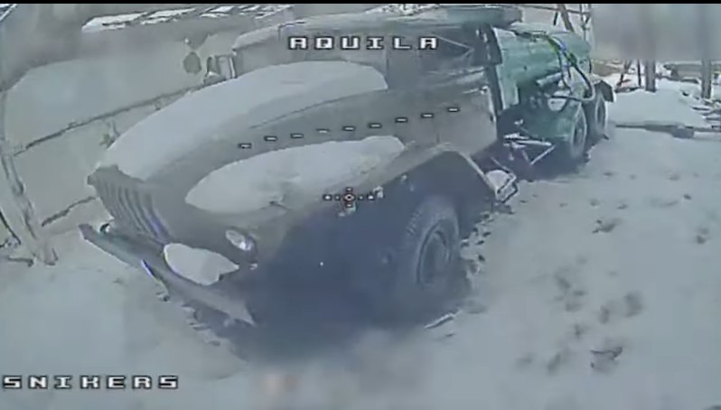 Прикордонники ліквідували бензовоз та п’ять укриттів ворога на Курщині