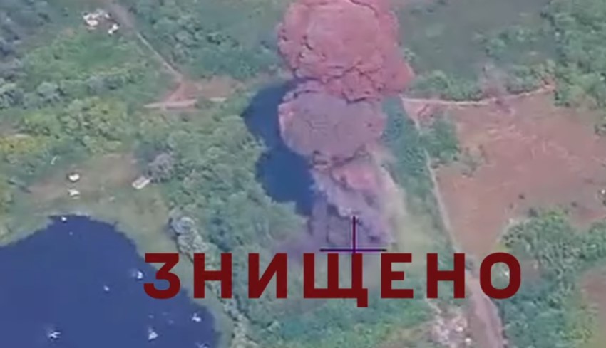 На кордоні із Сумщиною Сили оборони ліквідували ворожу систему «Град» (ВІДЕО)