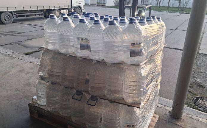 Сьогодні Одеса отримала від Буковини 20 тонн бутельованої питної води
