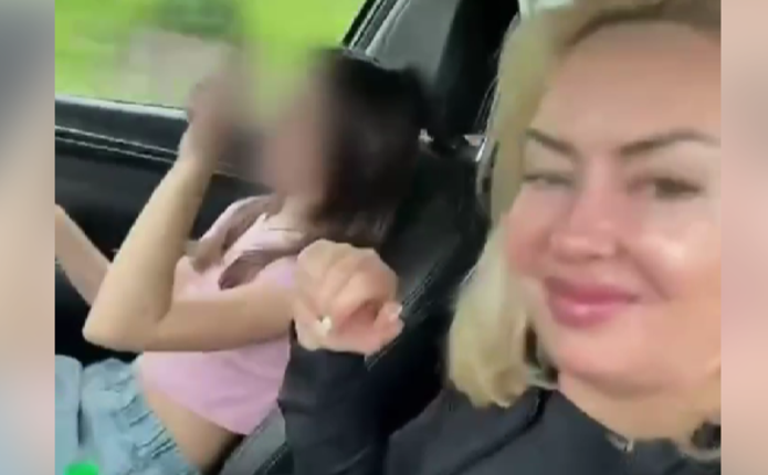 Українська депутатка посадила за кермо 11-річну доньку та виклала відео в TikTok