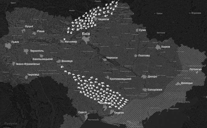 Зеленський попереджає про ймовірні хвилі дронових атак сьогодні: тривогу вже оголосили в сусідніх з Буковиною областях