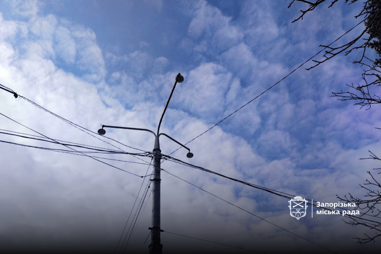 Освітлення вулиць Запоріжжя вдень: проводяться перевірки