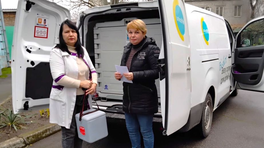 До Запоріжжя доставили вакцини