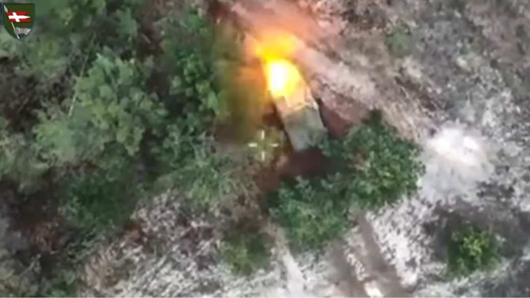 Волинські воїни знищили склад з пальним та боєприпасами окупантів (Відео)