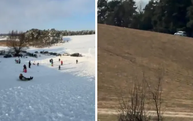 Шок: на що після зими перетворився «волинський Буковель» (Відео)