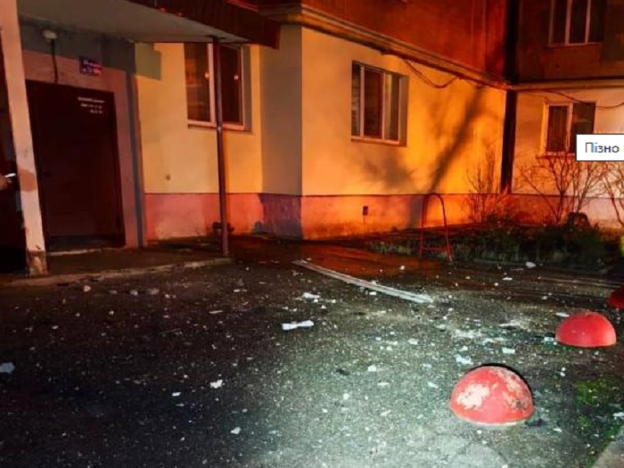 Пізно ввечері 11 грудня росіяни третє вдарили по Краматорську безпілотником