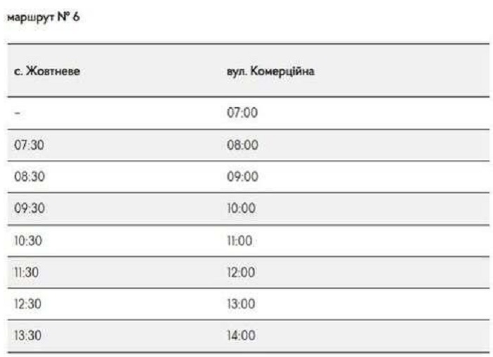 У Краматорську змінюється графік руху автобуса №6