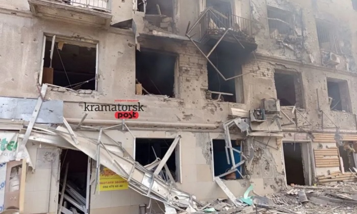 Вранці 11 квітня росіяни вдарили по Краматорську