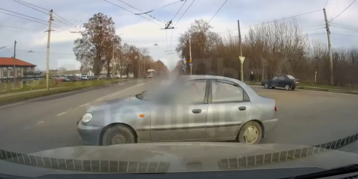 У Луцьку на Львівській не розминулися три автівки (відео)