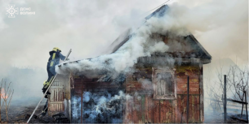 Волинь у диму: рятувальники гасили пожежі в усіх районах області (фото)
