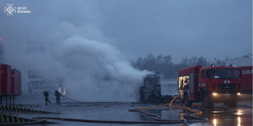 У Луцьку ліквідували масштабні пожежі: деталі від речника ДСНС Волині (відео)