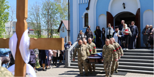 Загинув на Великдень: у Луцьку попрощались з Героєм Олександром Кущем