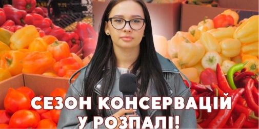 Сезон закруток у розпалі: скільки нині коштують помідори та перець у Луцьку (відео)