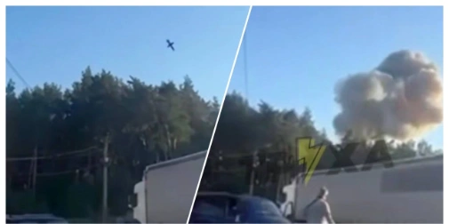 Ворожий безпілотник атакував район пункту пропуску «Ягодин» на кордоні з Польщею