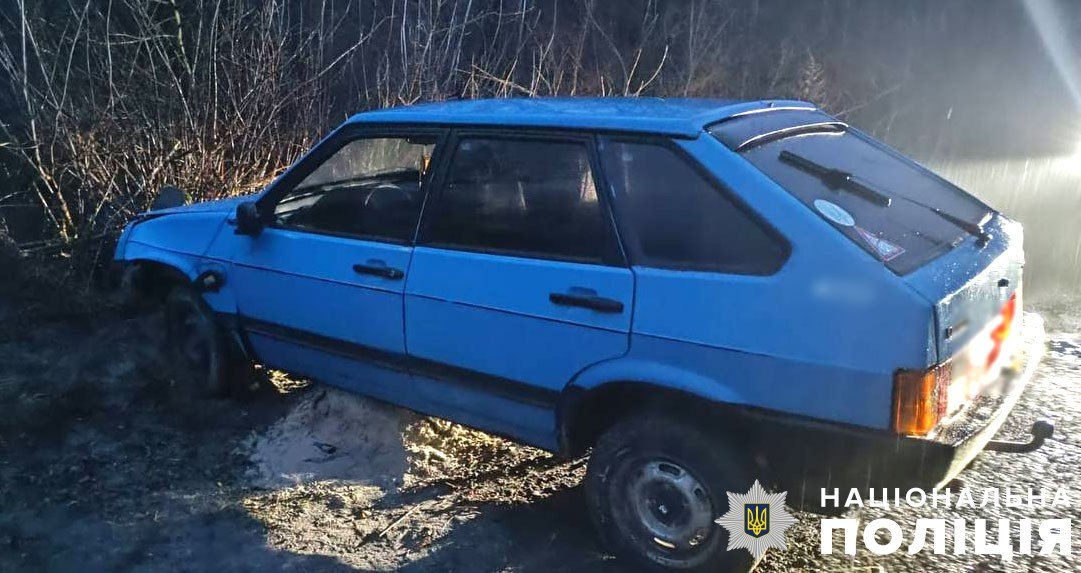 У Лубнах п’яний чоловік викрав з гаража автівку та скоїв ДТП — поліція знайшла зловмисника