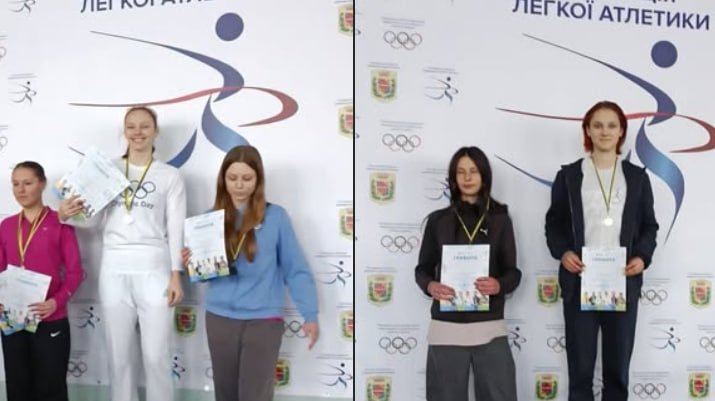 Кременчуцькі легкоатлети вибороли медалі на чемпіонаті Полтавщини