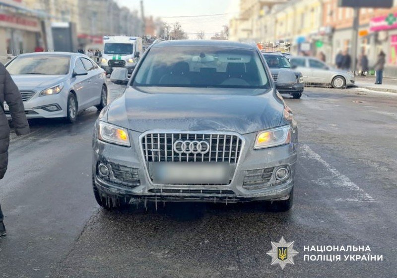 Ще одна аварія у Полтаві на пішохідному переході: цього разу збили жінку