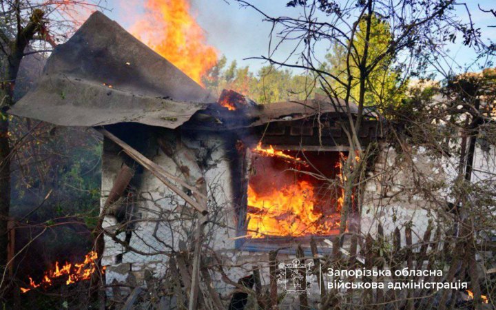 Унаслідок російських обстрілів на Запоріжжі постраждали 4 людини, — ОВА