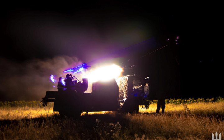 Сили ППО уночі збили 54 із 78 ворожих безпілотників