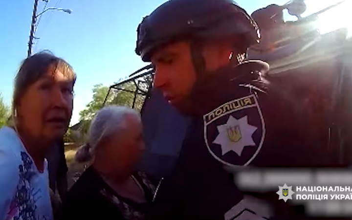 За тиждень поліцейські Херсонщини евакуювали 35 громадян