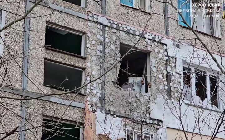 У Херсоні внаслідок російського обстрілу поранень зазнали двоє цивільних