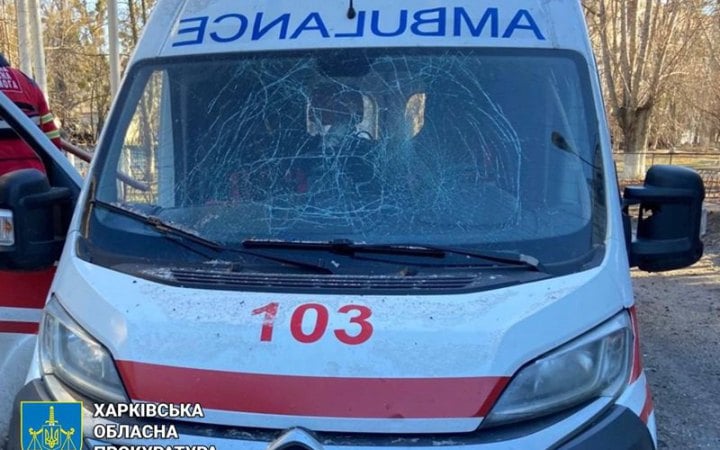 У Херсоні російський дрон атакував бригаду швидкої допомоги