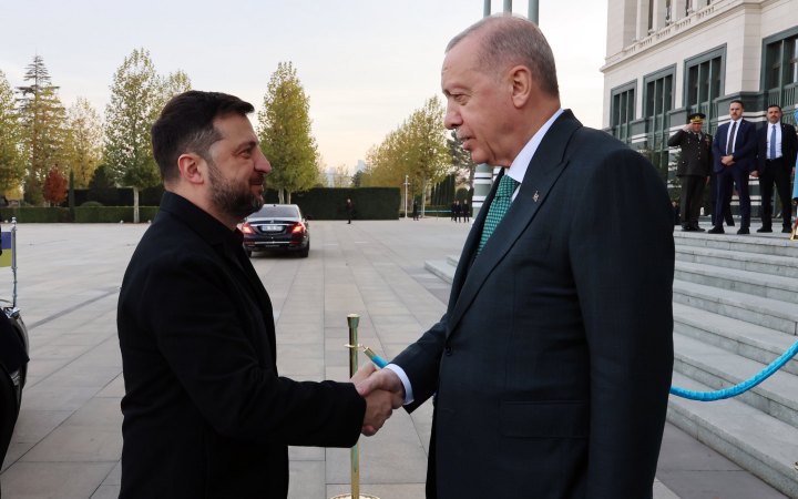 Зеленський та Ердоган проводять спільну зустріч у Туреччині