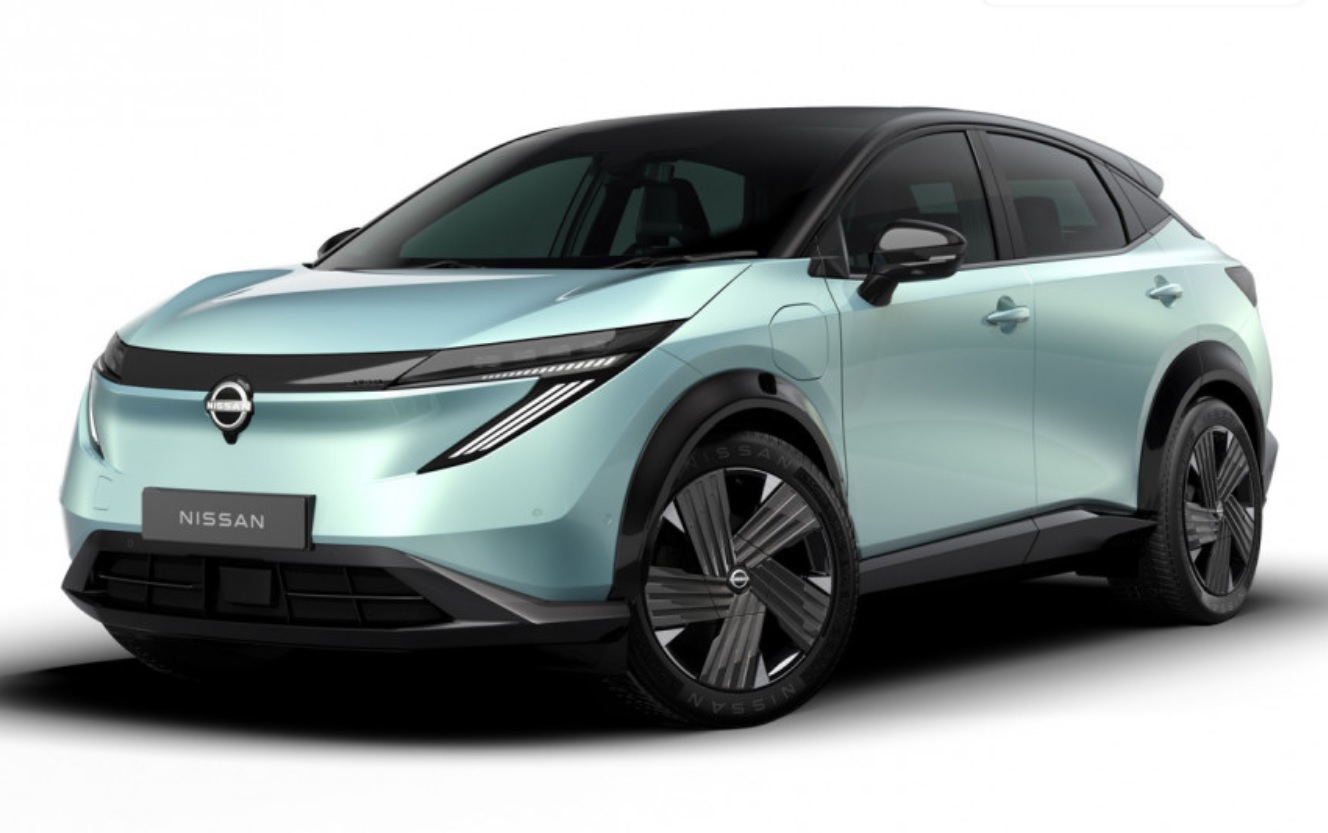 Оновлений електричний кросовер Nissan Ariya покажуть на автосалоні в Токіо: офіційні фото