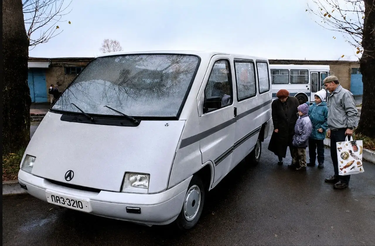 ЛАЗ-3210: амбітна спроба Львова перевершити РАФ у 90-х