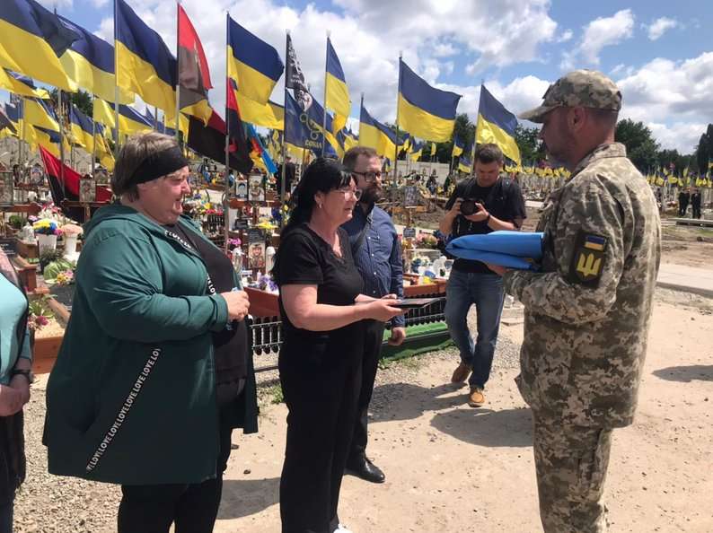 У Тернополі попрощалися з бійцем Ігорем Неменком з Херсонщини