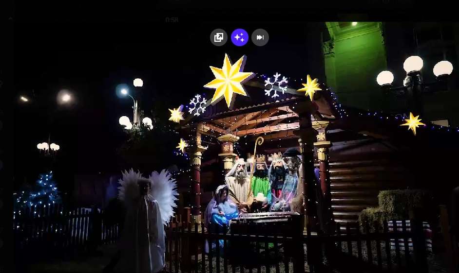 У Тернополі відкрили рідзвяну шопку