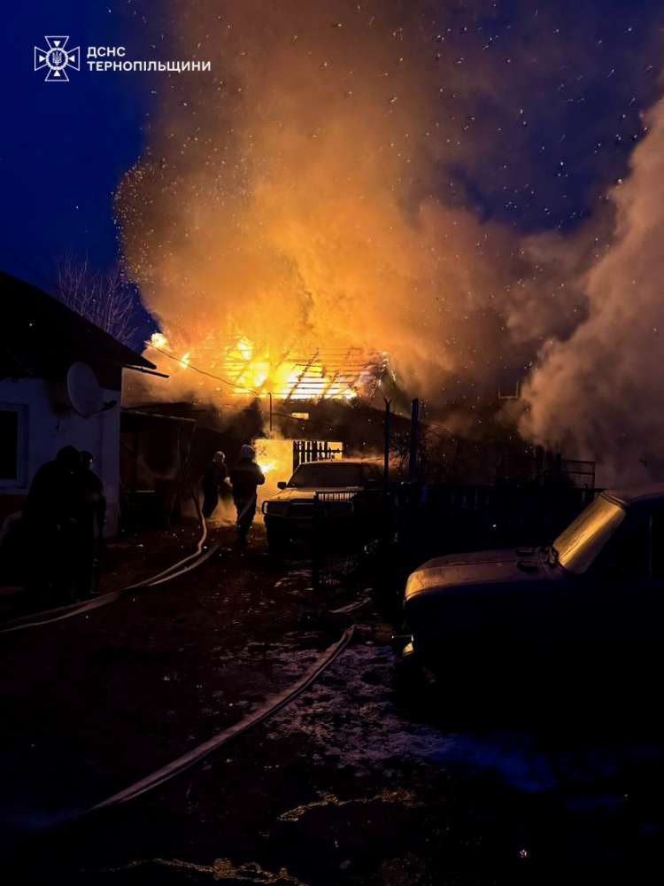У Бучацькій громаді внаслідок пожежі загинула людина