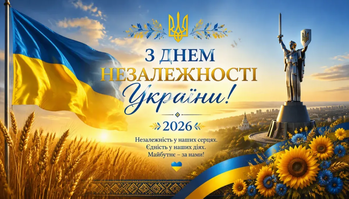 З Днем Незалежності, незламна Україно!